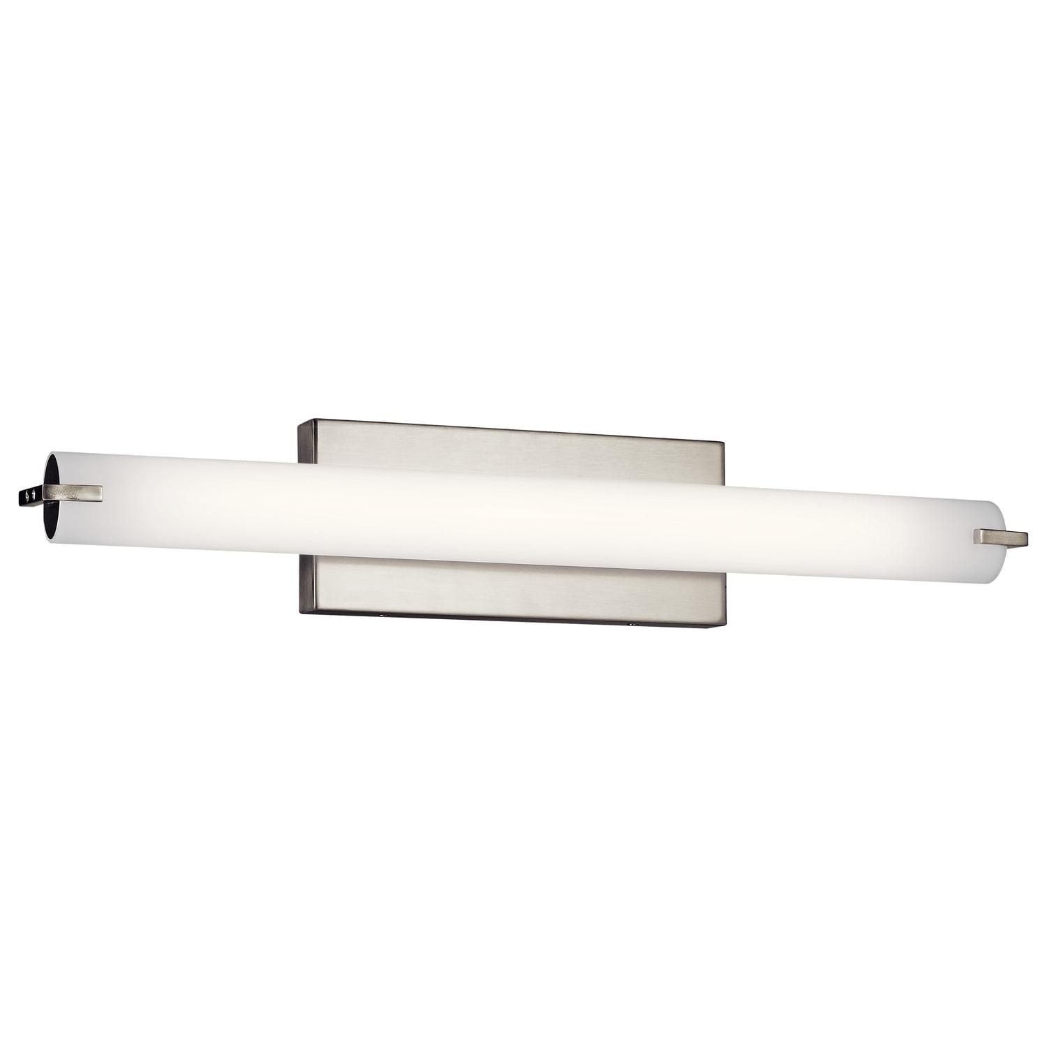 Brushed Nickel 25.5" Dimmable LED Wall Vanity Light