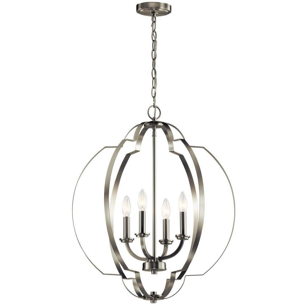 Kichler Lighting Voleta 4 - Light Pendant in  Brushed Nickel