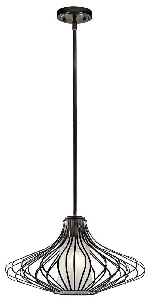 Kichler Lighting 1 - Light Pendant in  Olde Bronze