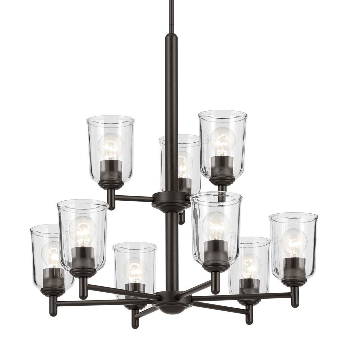 Kichler 43672 Shailene 9 Light 27" Wide Chandelier - Bronze