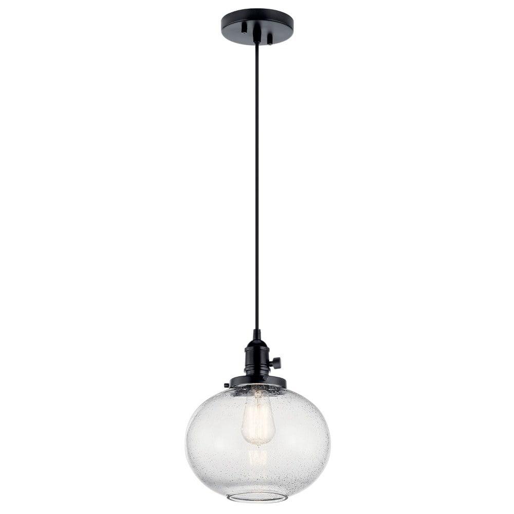 Kichler Lighting Avery 1 - Light Pendant in  Black