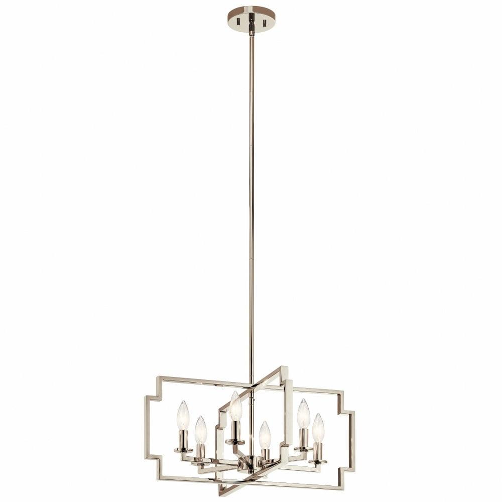 Kichler Lighting - Six Light Chandelier/Semi Flush Mount - Chandelier/Semi Flush