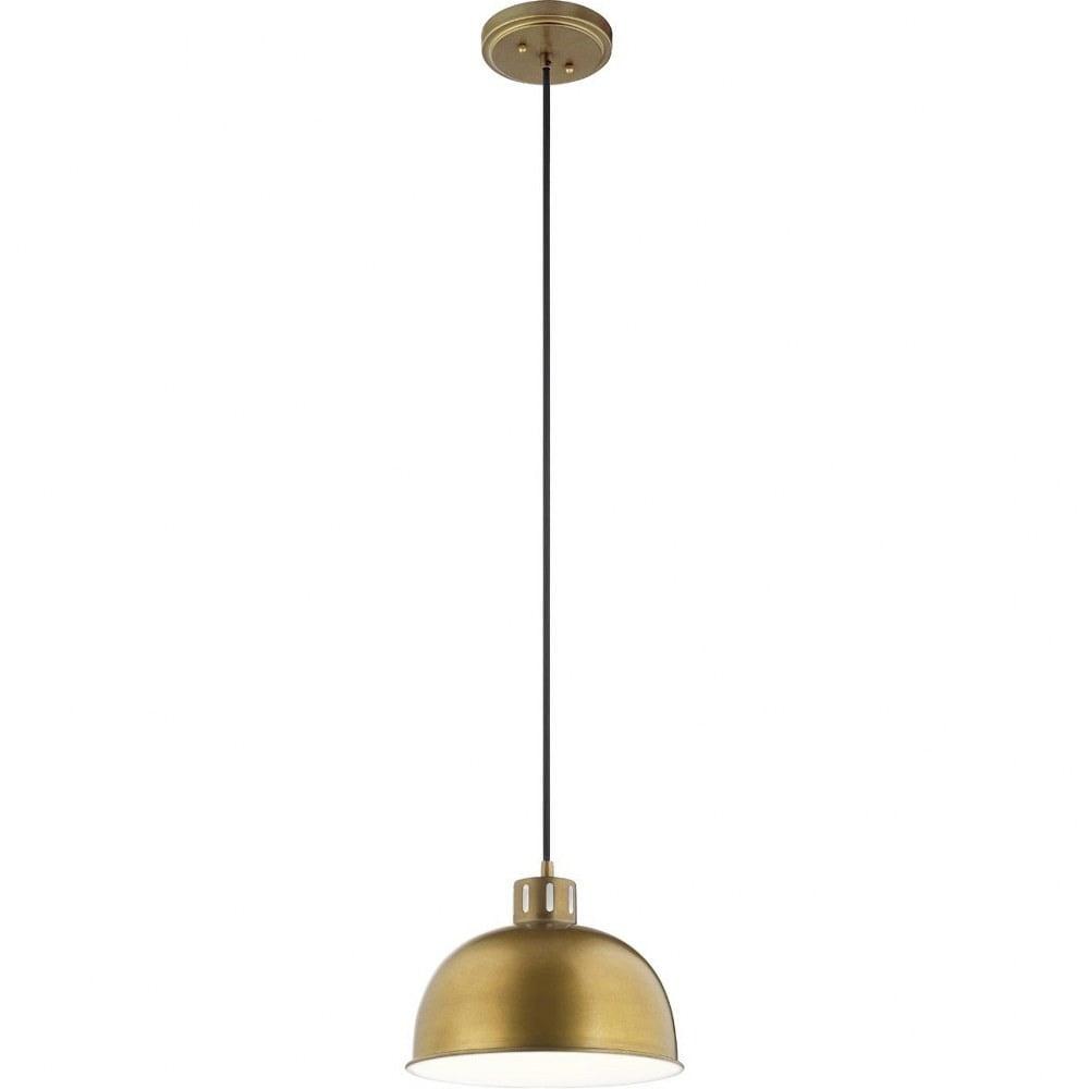 Kichler Lighting Zailey 1 - Light Pendant in  Natural Brass