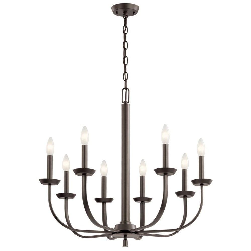 Kennewick™ 9 Light Chandelier Brushed Nickel