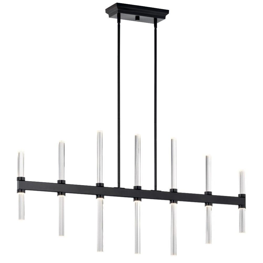 Metamora 14 - Light Steel Dimmable LED Chandelier