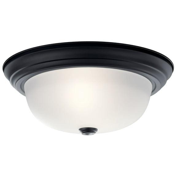 Kichler Lighting 2 - Light Flush Mount in  Black