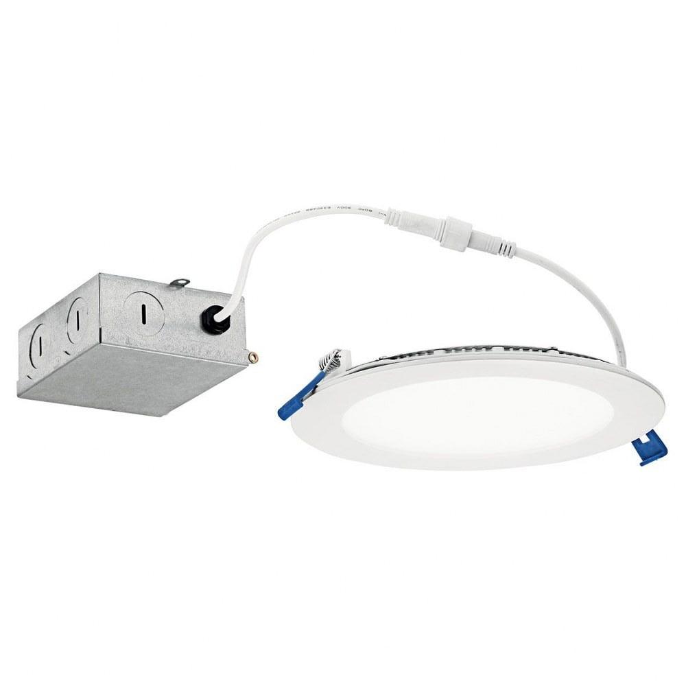 White Round Glass LED Ceiling Downlight