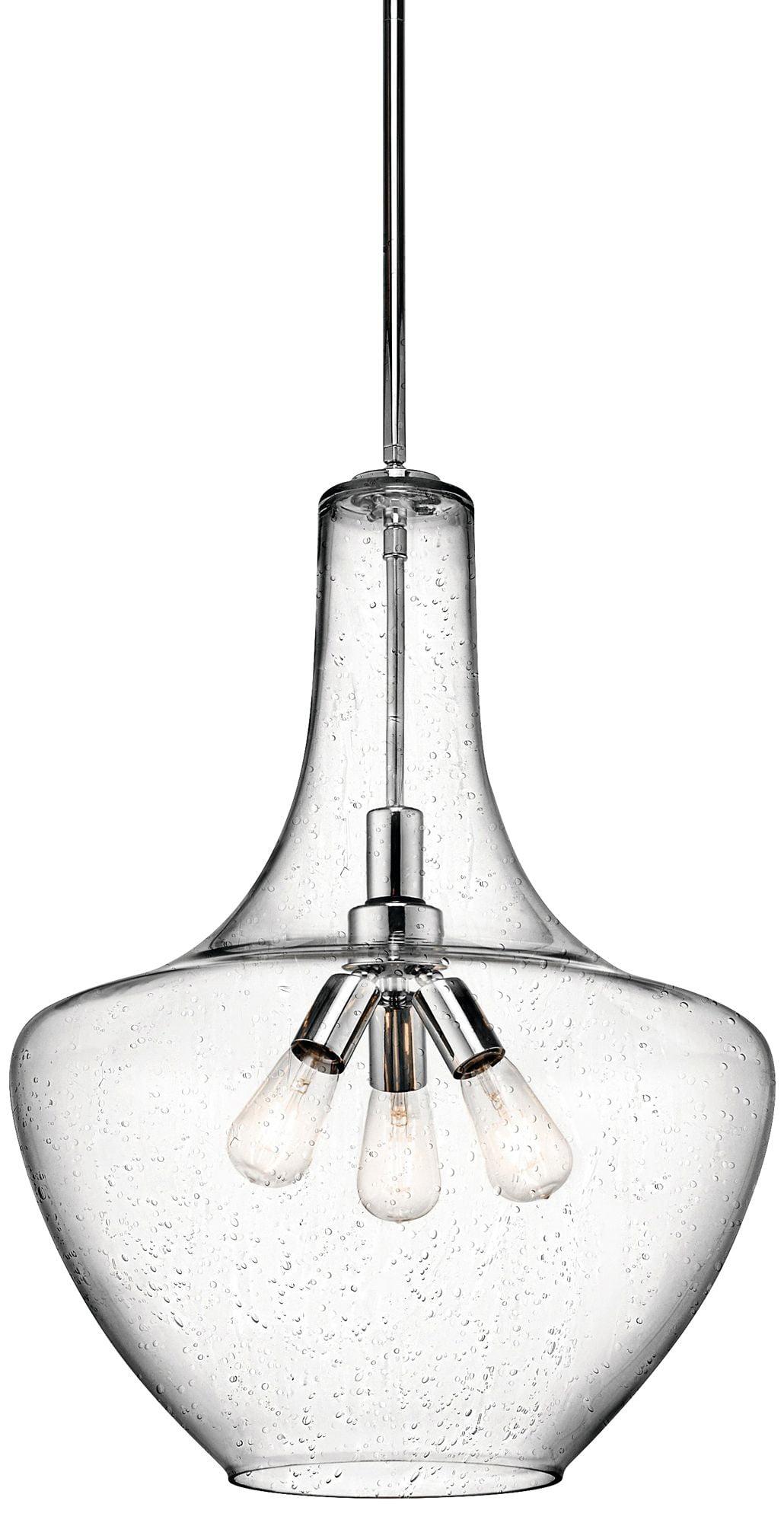 Kichler 42198 Everly 20" Wide 3 Light Pendant - Chrome