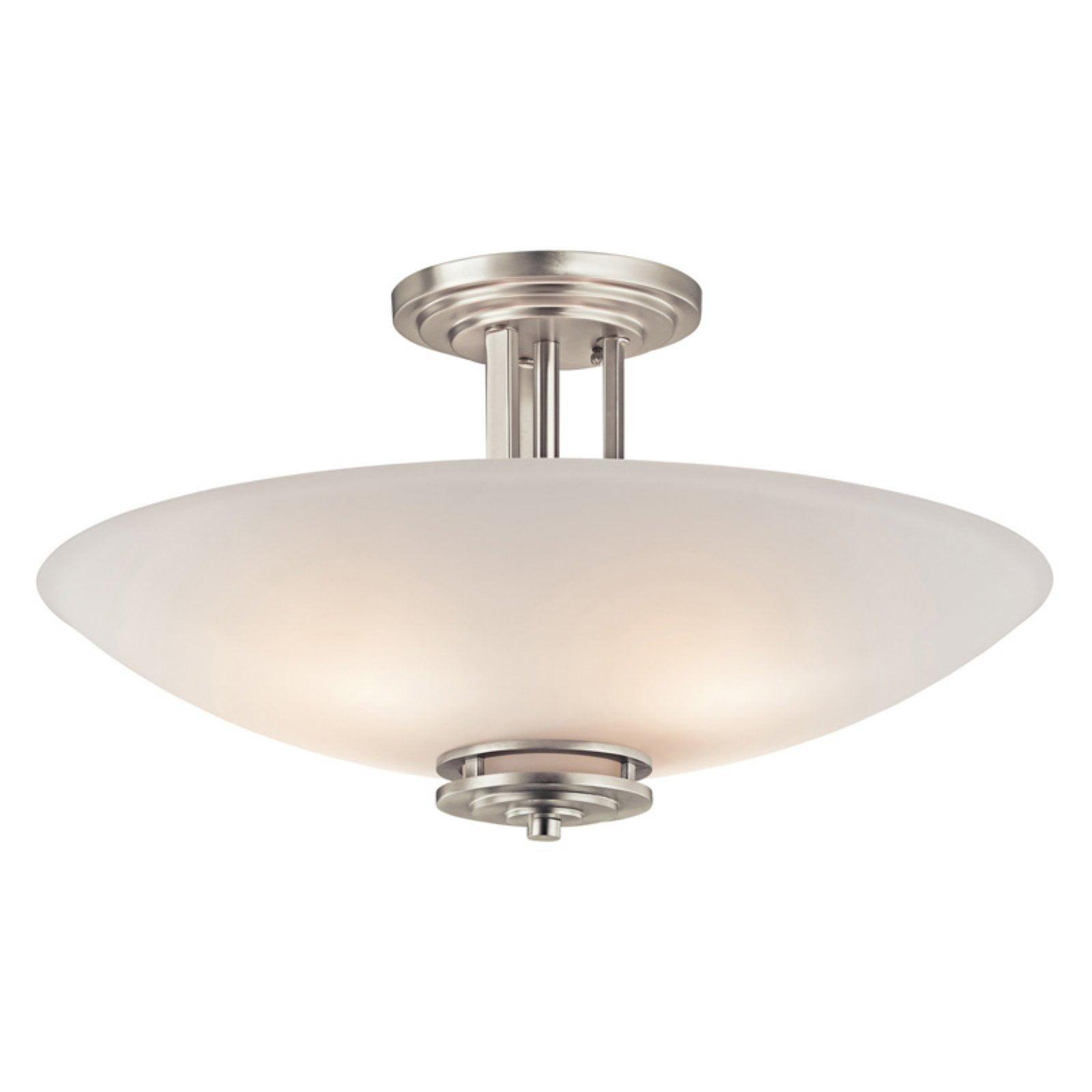 Kichler Lighting Hendrik Glass Semi Flush Mount
