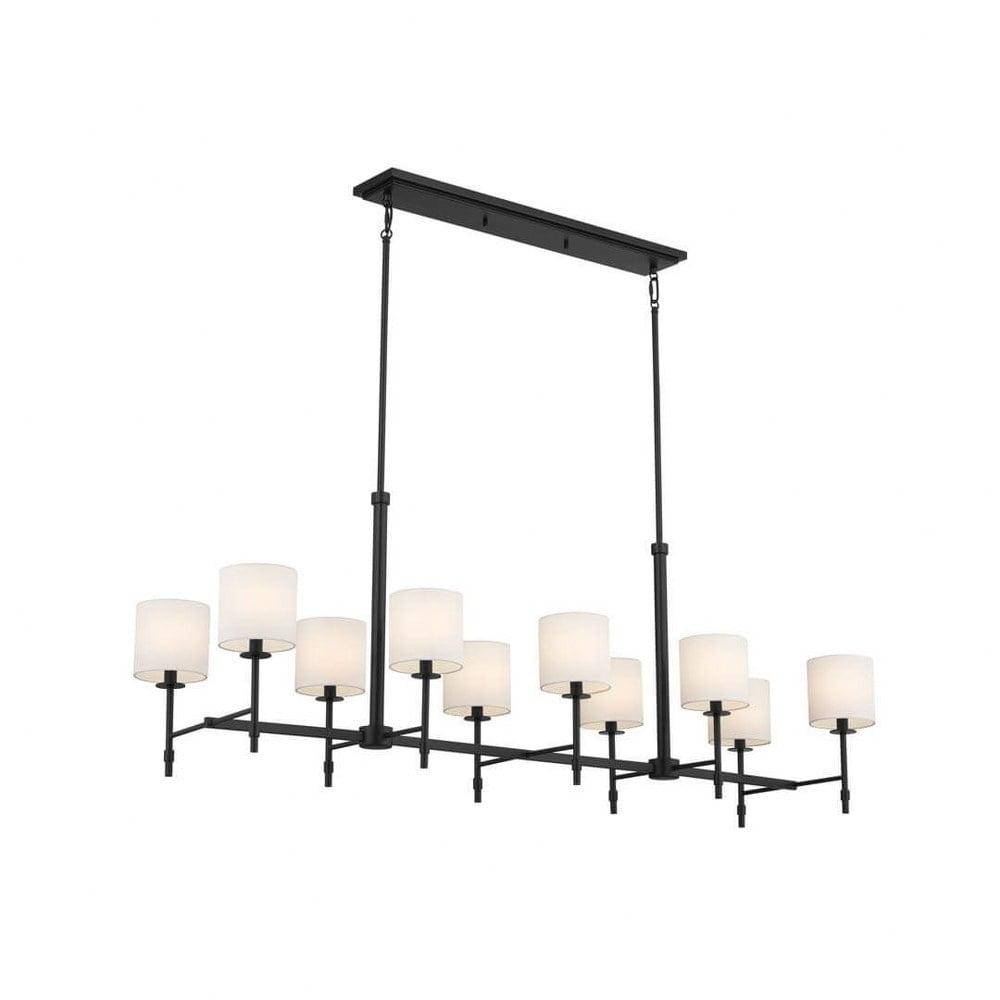 Kichler Lighting Ali 10 - Light Chandelier in  Black