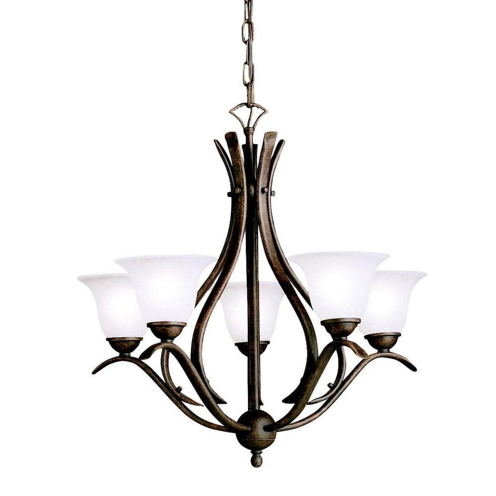 Dover 5 - Light Dimmable Classic / Traditional Chandelier