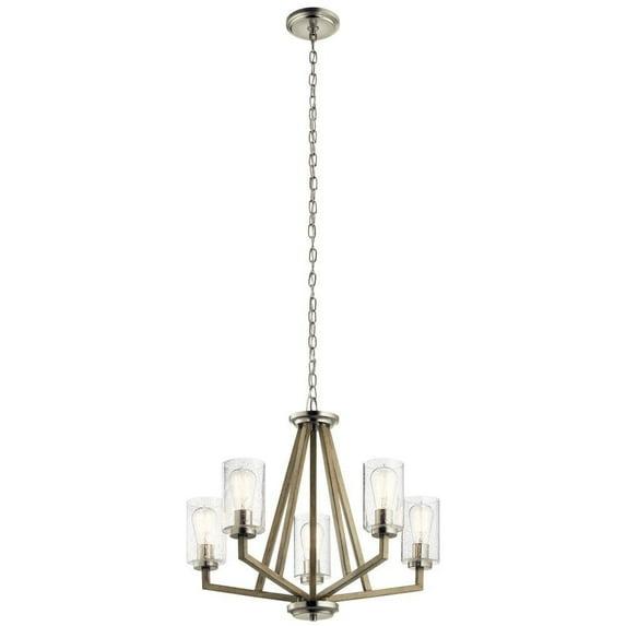 Kichler Lighting Deryn 5 - Light Chandelier in  Distressed Antique Gray