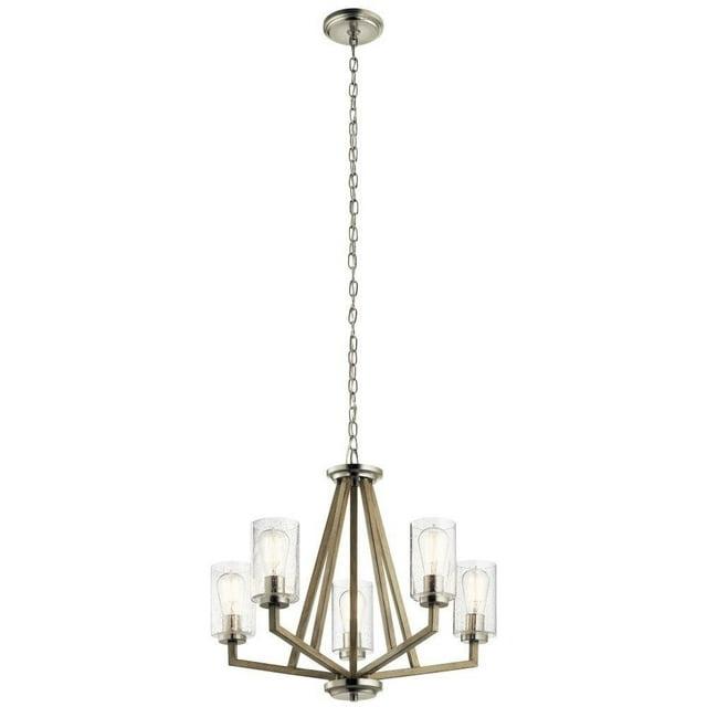 Kichler Lighting Deryn 5 - Light Chandelier in  Distressed Antique Gray