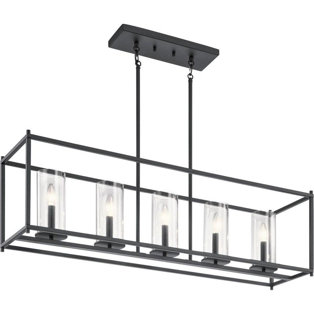 Kichler Lighting Crosby 5 - Light Chandelier in  Black
