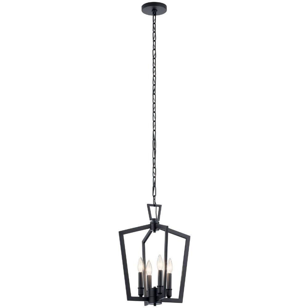 Kichler Lighting Abbotswell 4 - Light Pendant in  Black