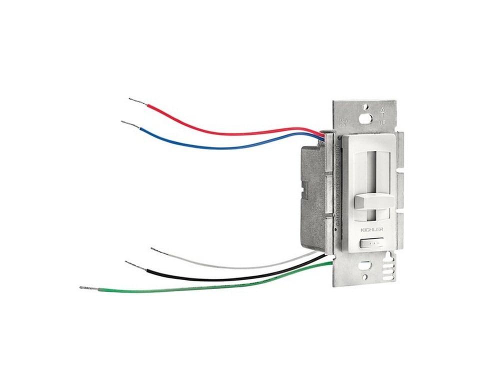 Tamper Resistant Slide Single Pole Dimmer