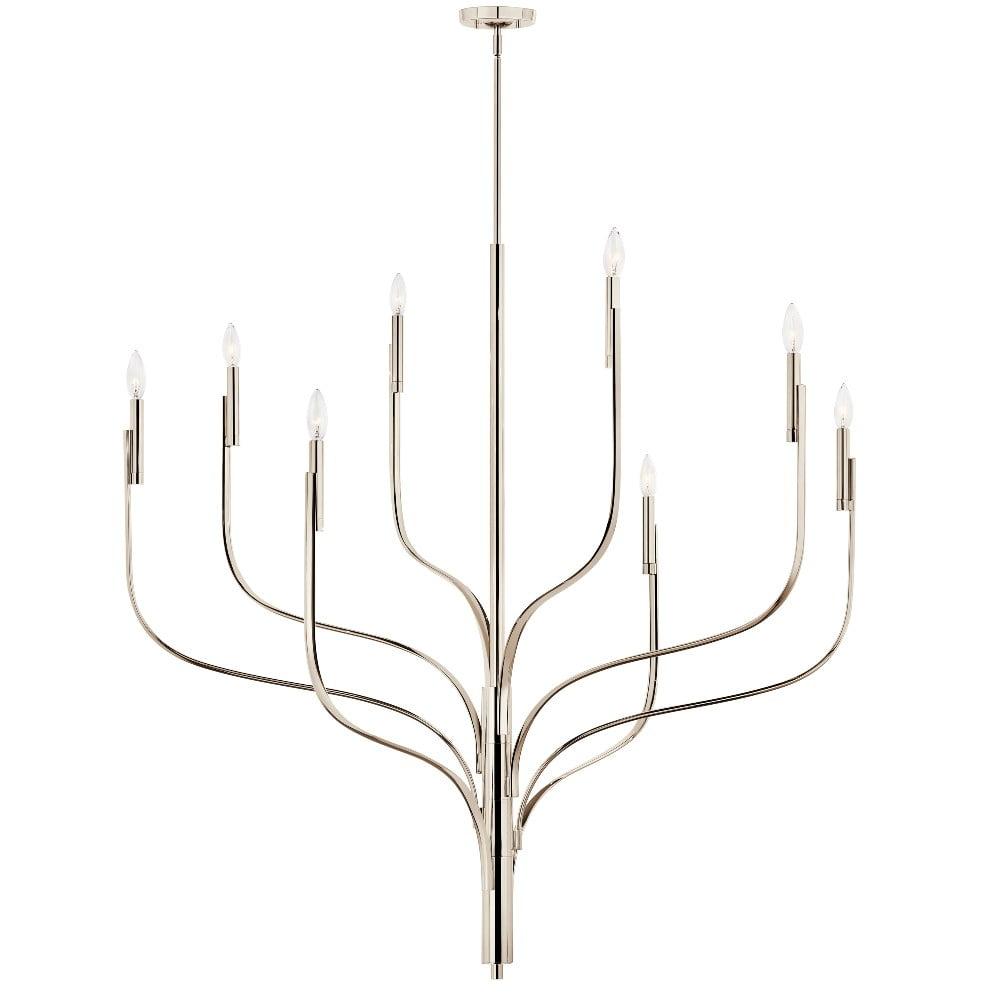 Kichler Lighting - Livadia - 8 Light Chandelier-47.75 Inches Tall and 47.75