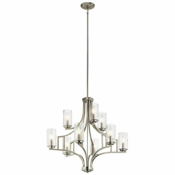Kichler Lighting Vara 9 - Light Chandelier in  Brushed Nickel