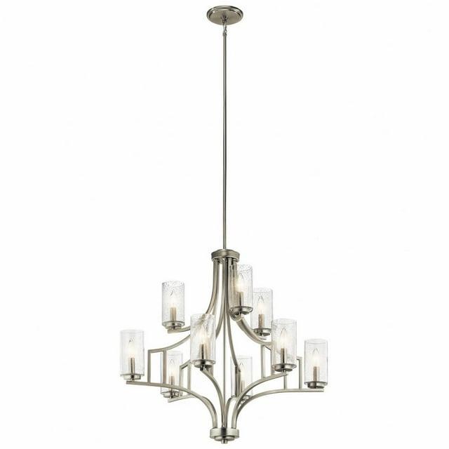 Kichler Lighting Vara 9 - Light Chandelier in  Brushed Nickel