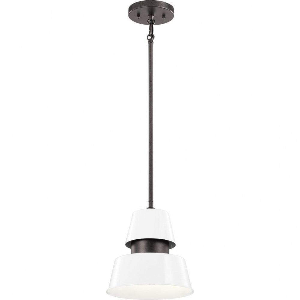 Lozano 9.5" 1 Light Pendant Black