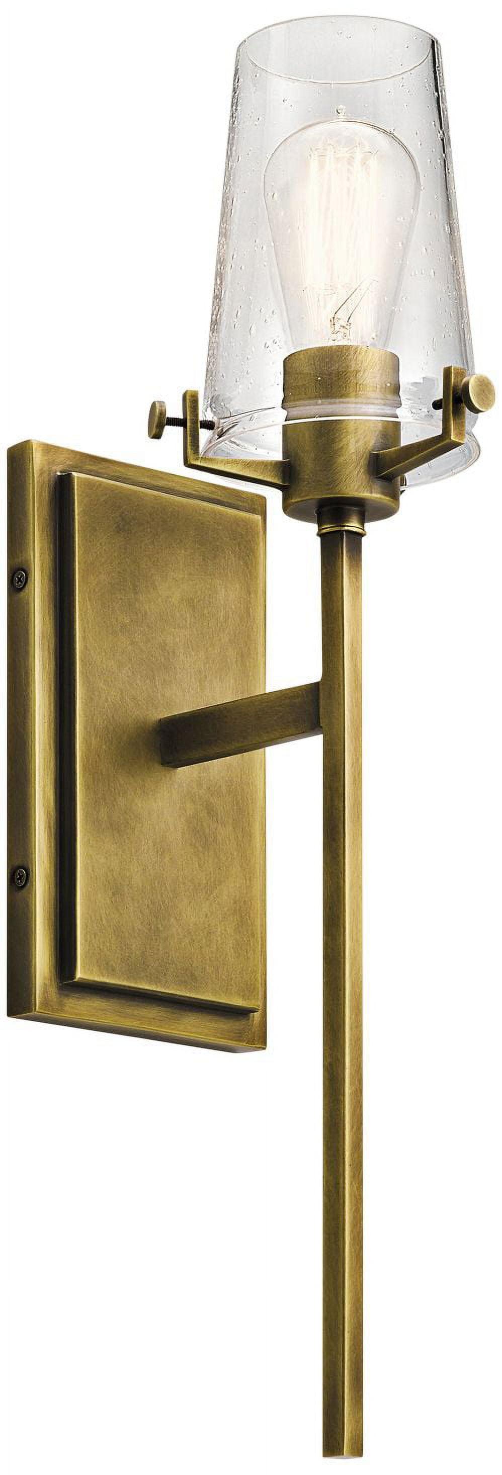 Kichler Lighting Alton 1 - Light Sconce in  Natural Brass