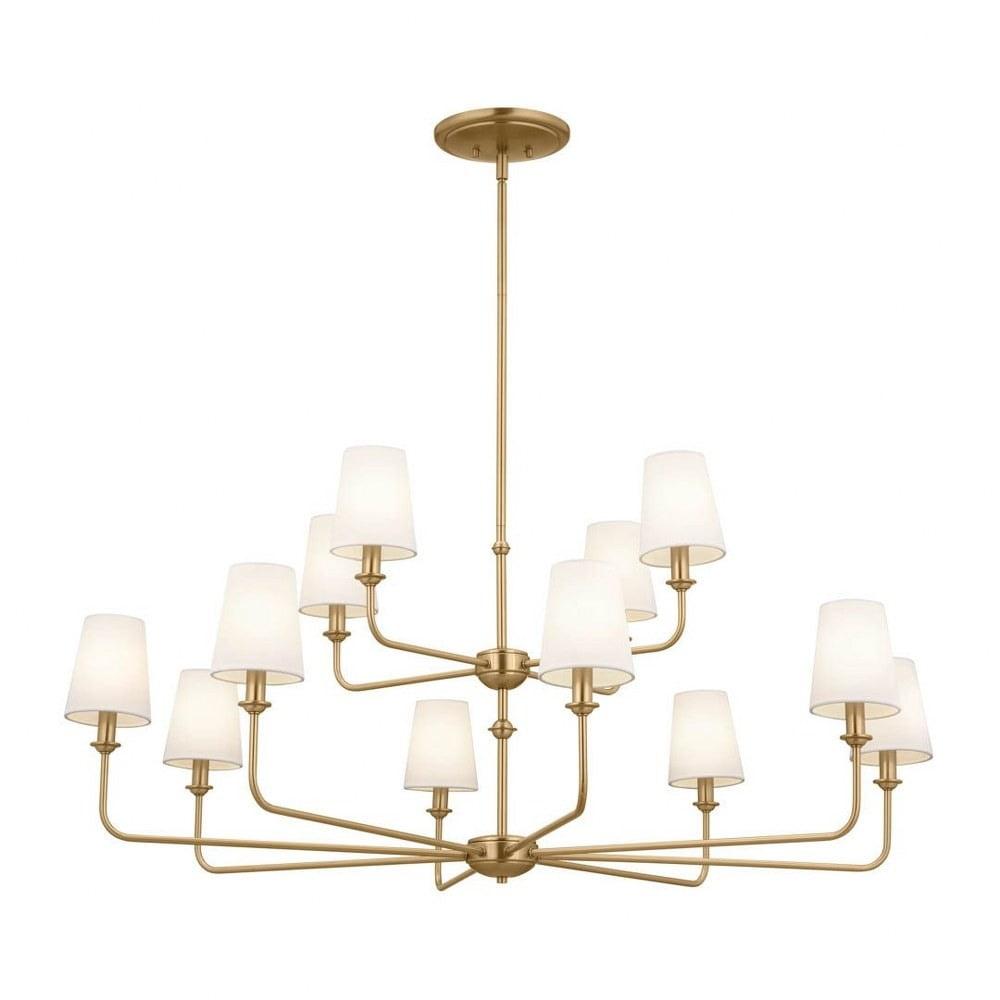 12 - Light Dimmable Classic / Traditional Chandelier