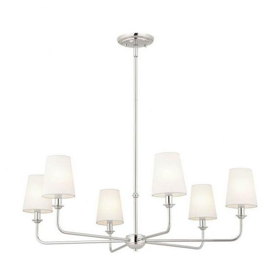 6 - Light Dimmable Classic / Traditional Chandelier