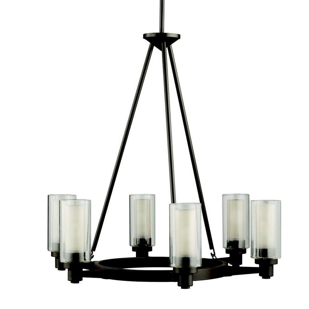 Kichler Lighting Circolo 6 - Light Chandelier in  Olde Bronze