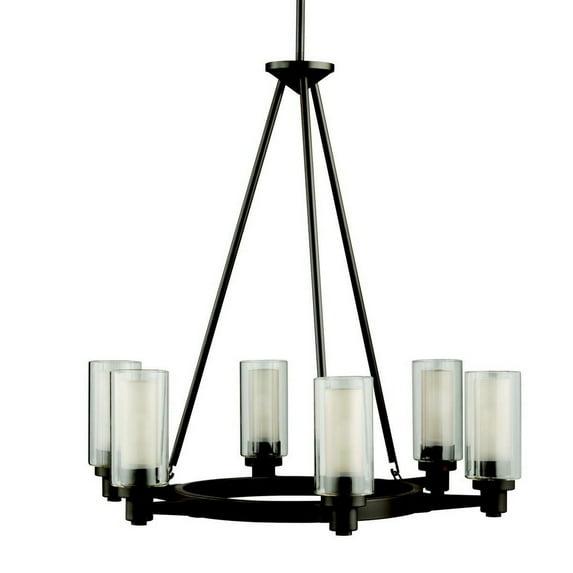 Kichler Lighting Circolo 6 - Light Chandelier in  Olde Bronze