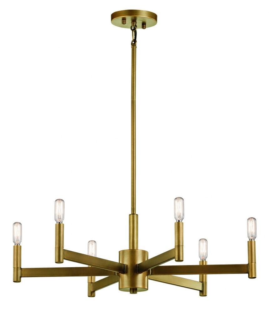 Tuscany 8 Light Metal Dimmable Chandelier