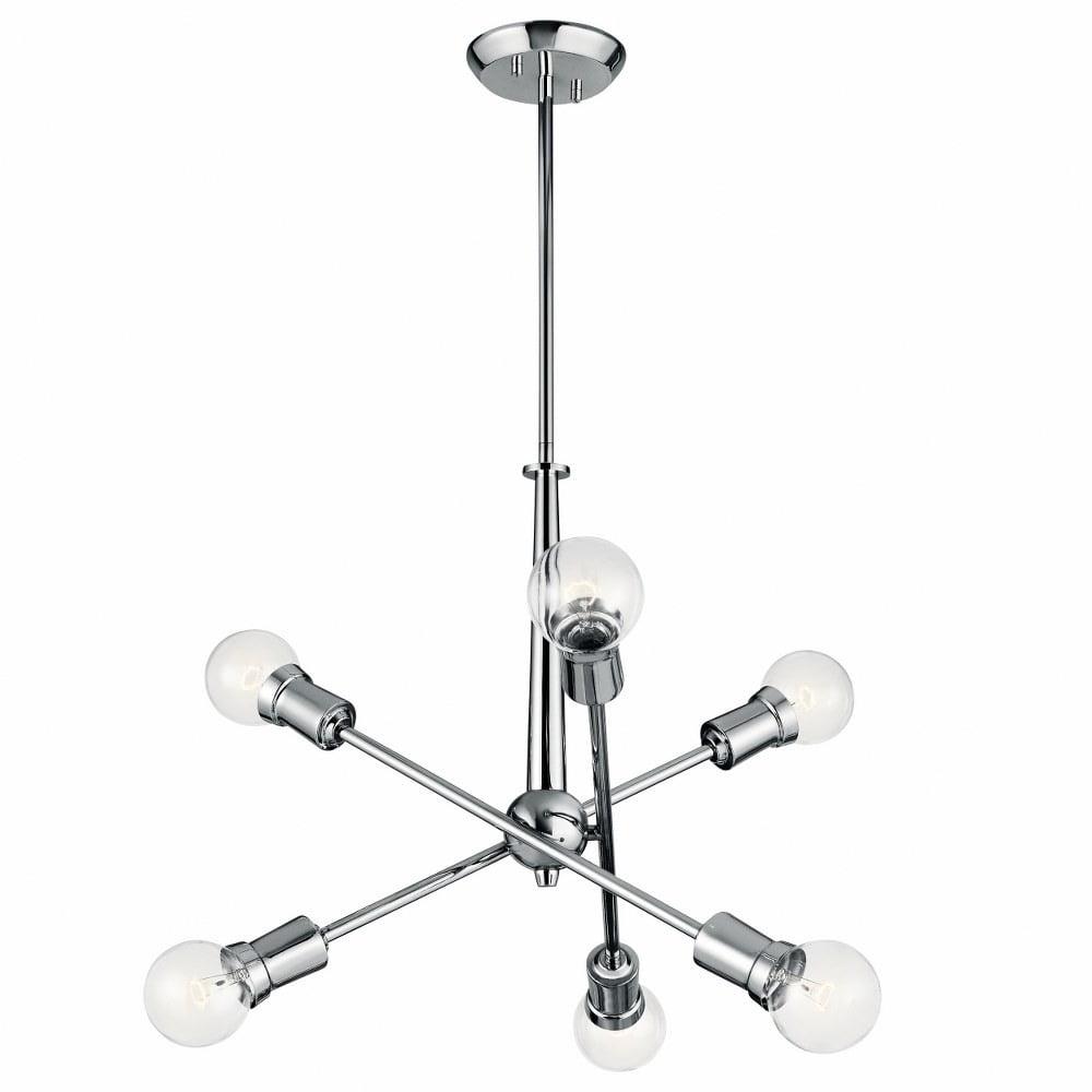 Kichler Lighting Armstrong 6 - Light Chandelier in  Chrome