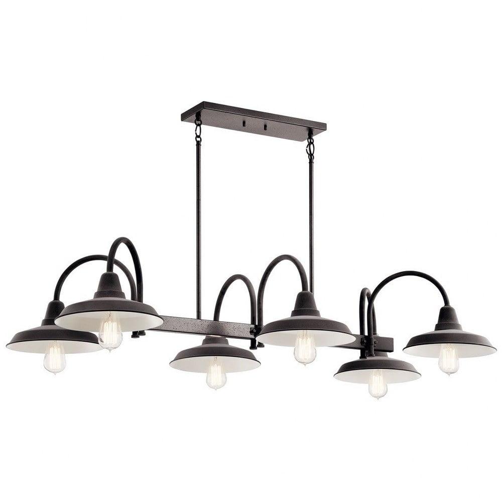 Kichler Lighting Marrus 6 - Light Chandelier in  Weathered Zinc