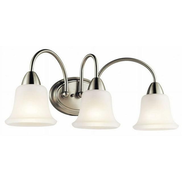 Kichler Lighting Nicholson 3 - Light Vanity in  Brushed Nickel