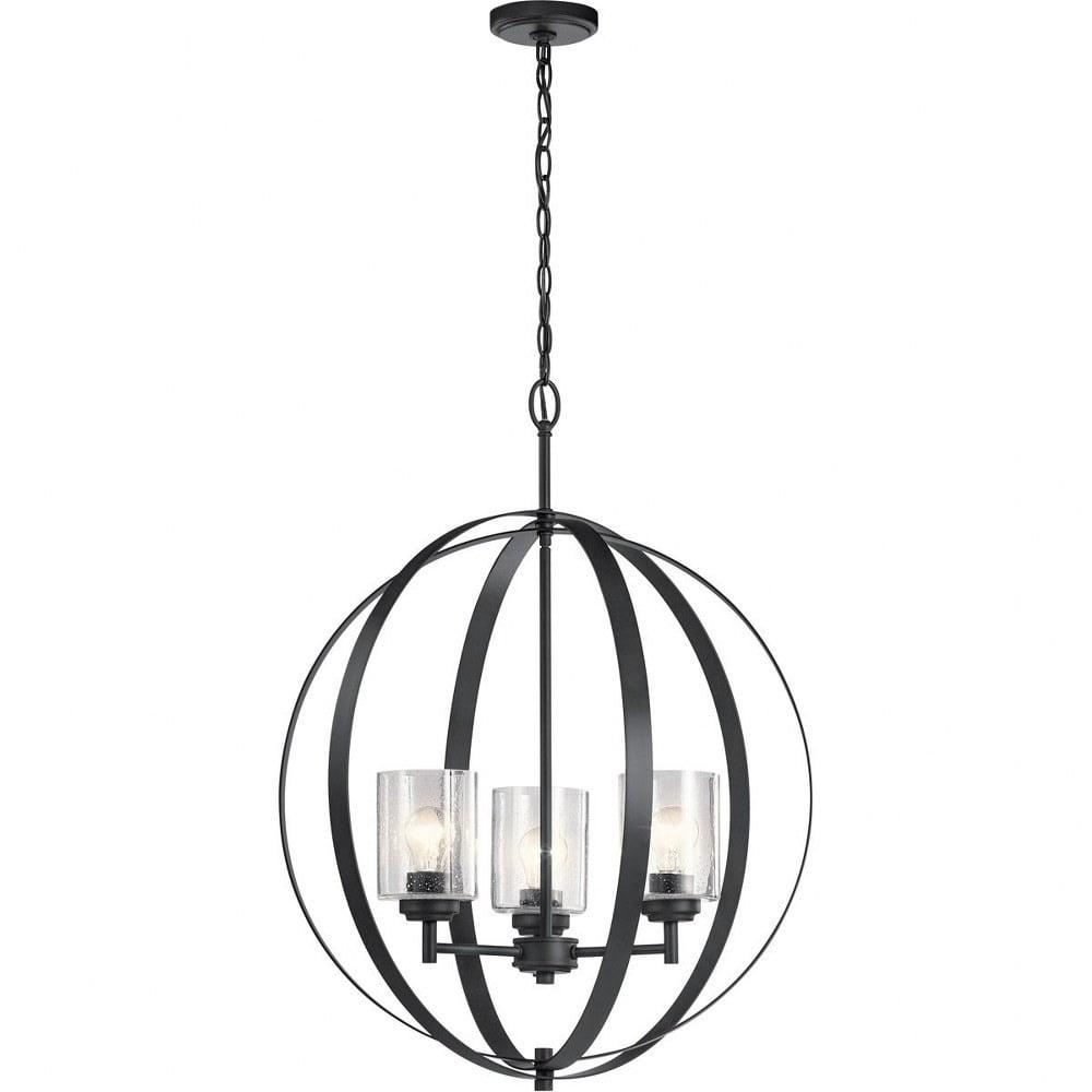 Kichler Lighting Winslow 3 - Light Dimmable Geometric Chandelier