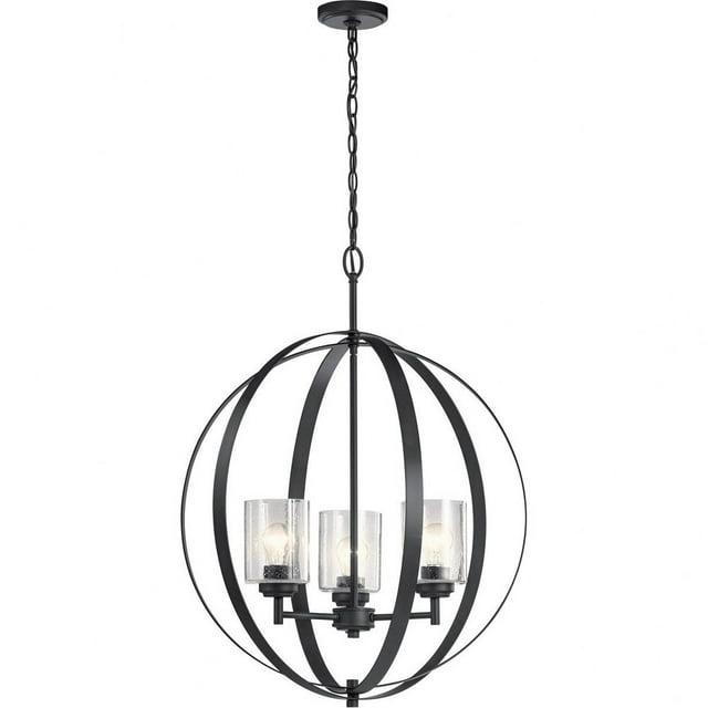 Kichler Lighting Winslow 3 - Light Dimmable Geometric Chandelier