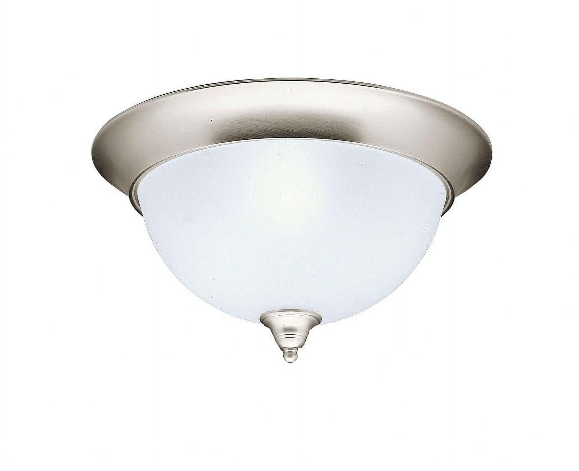 Kichler Lighting Dover 3 - Light Flush Mount in  Brushed Nickel