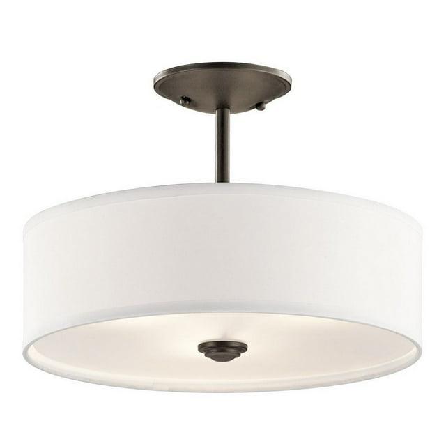 Kichler Lighting Shailene 3 - Light Semi-Flush Mount in  Olde Bronze