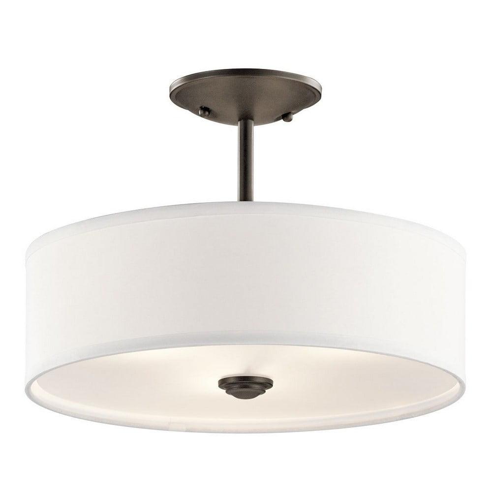 Kichler Lighting Shailene 3 - Light Semi-Flush Mount in  Olde Bronze