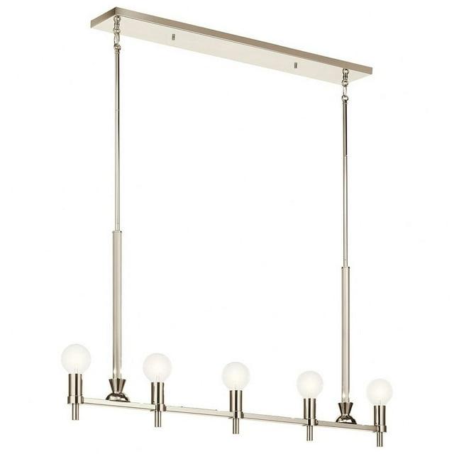 Kichler Lighting Torvee 5 - Light Chandelier in  Nickel Textured