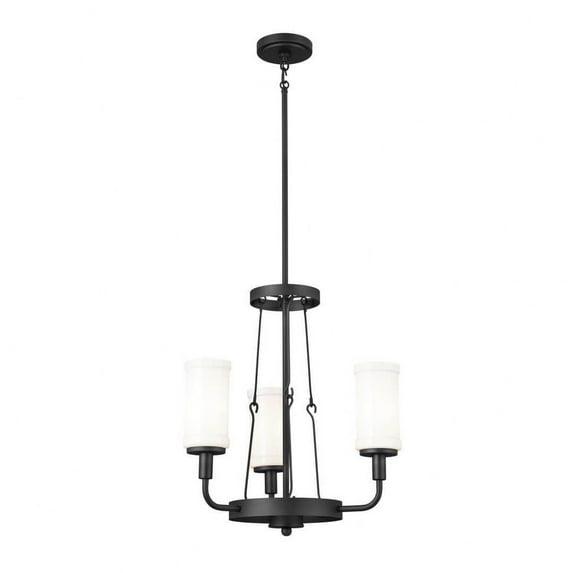 Kichler Lighting Vetivene 3 - Light Chandelier in  Textured Black