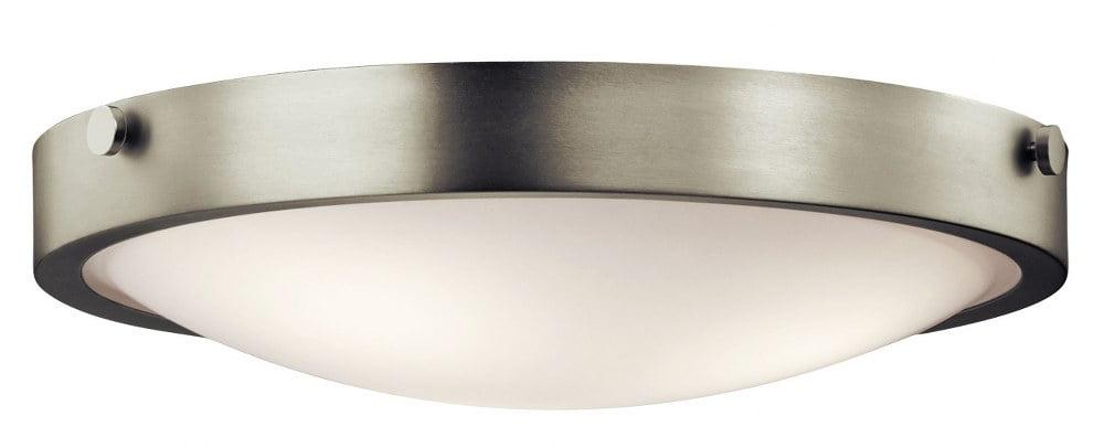 Lytham™ 3 Light Flush Mount Brushed Nickel