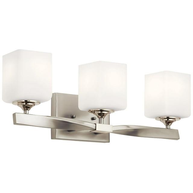 Kichler Lighting Marette 3 - Light Vanity in  Brushed Nickel