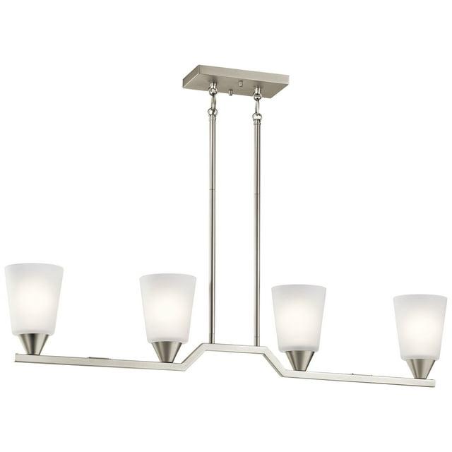Kichler Skagos 4 Lt Chandelier Nickel