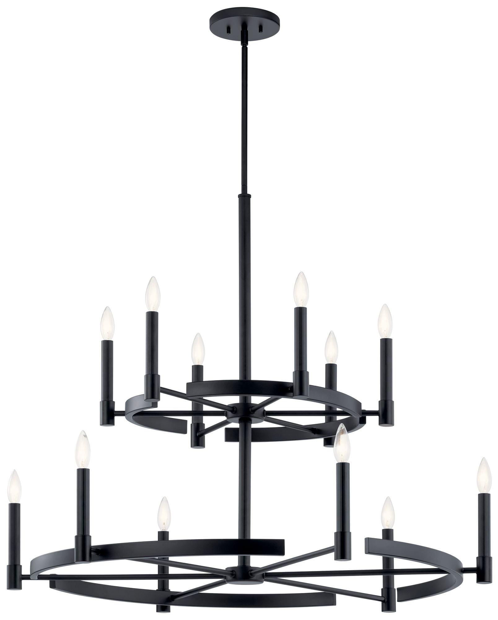 Tolani™ 12 Light Chandelier Black