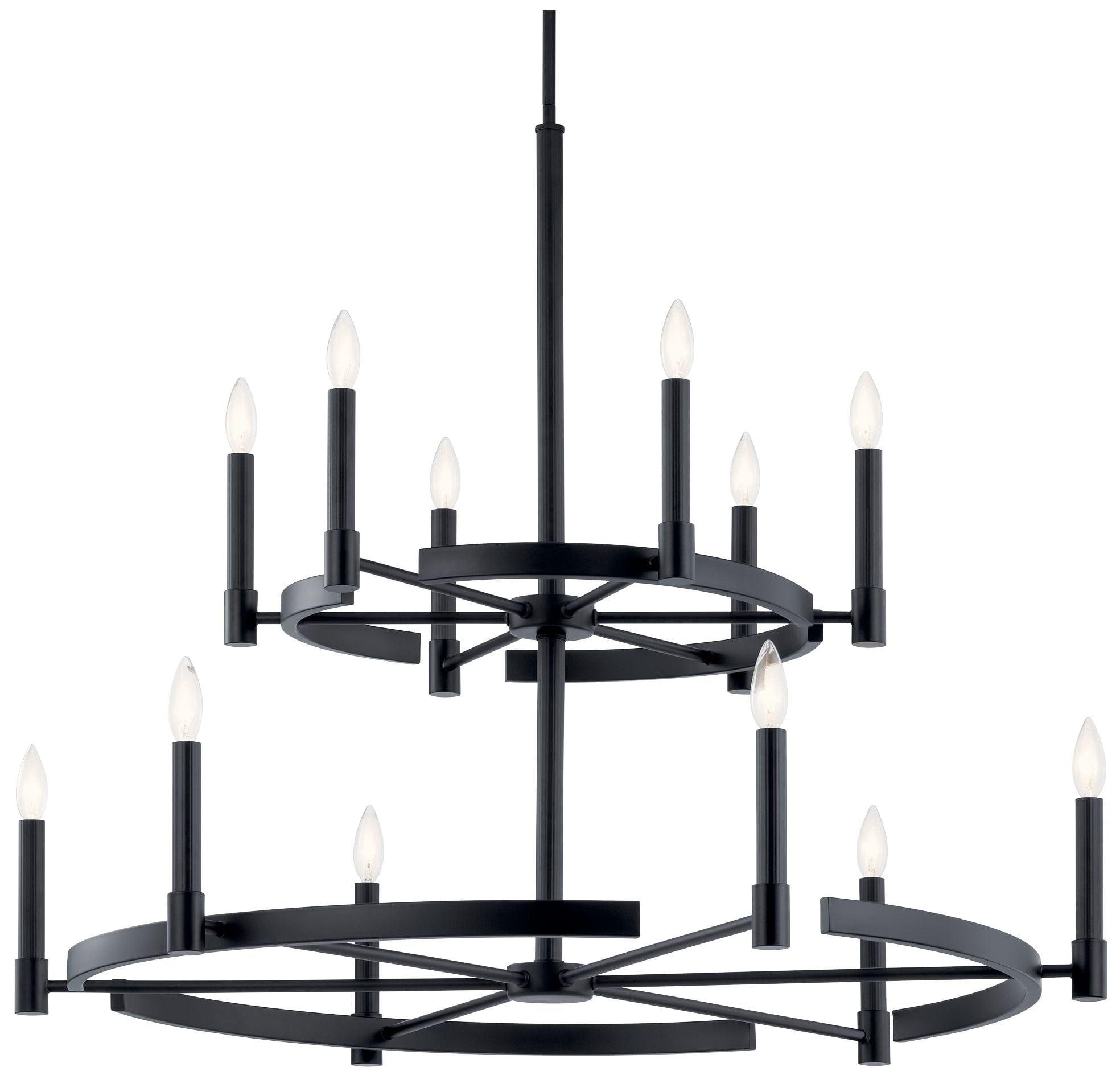 Tolani™ 12 Light Chandelier Black