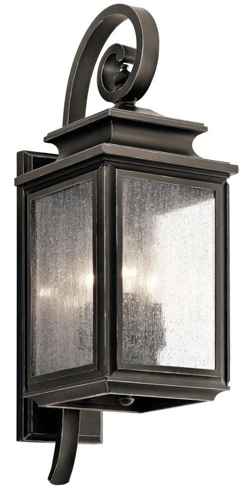 Kichler Lighting Wiscombe Park 3 - Light Wall Light in  Olde Bronze