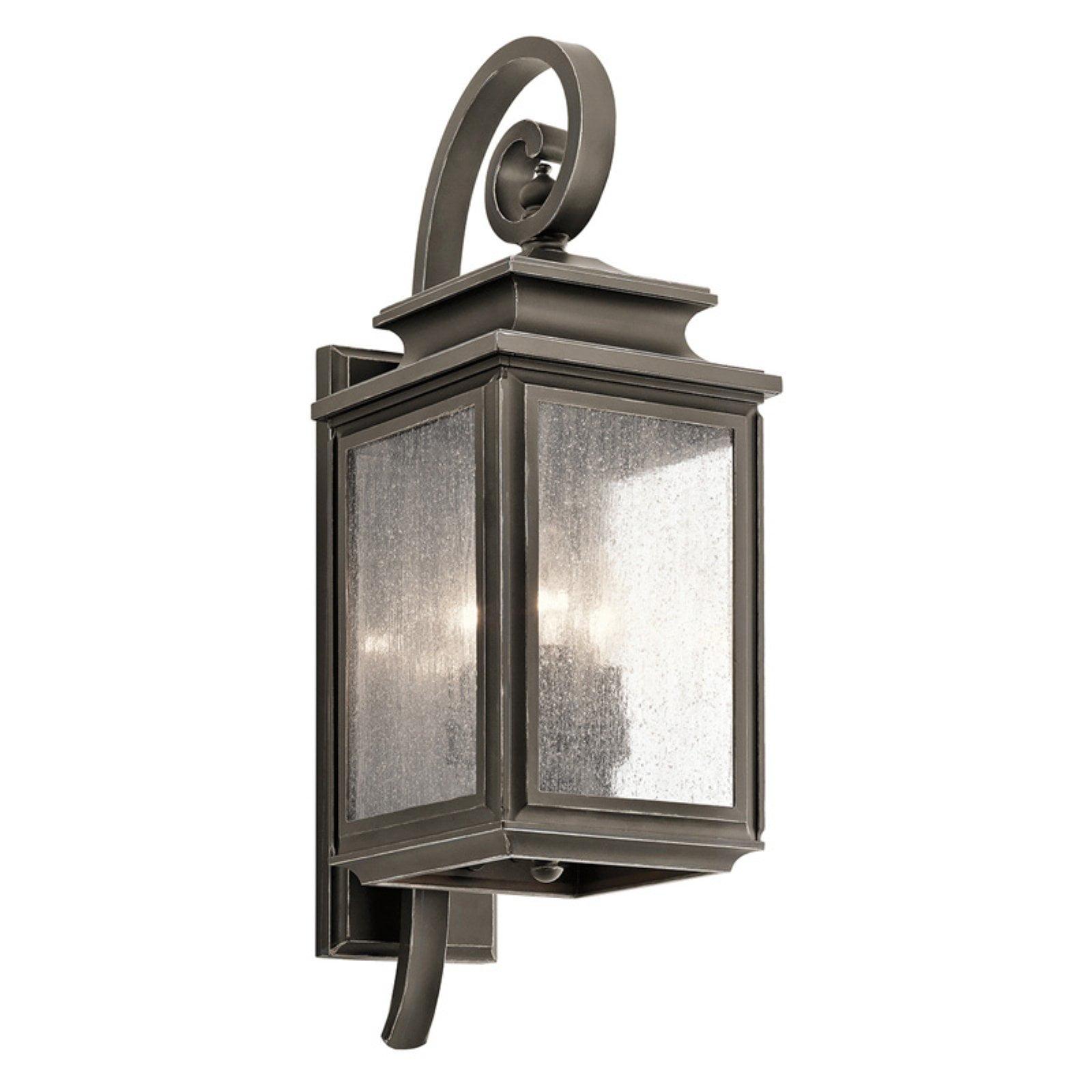 Olde Bronze 22" Traditional Outdoor Wall Lantern