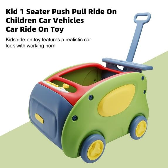 Topteng 5 In 1 Push/Pull Ride on Car for Toddlers