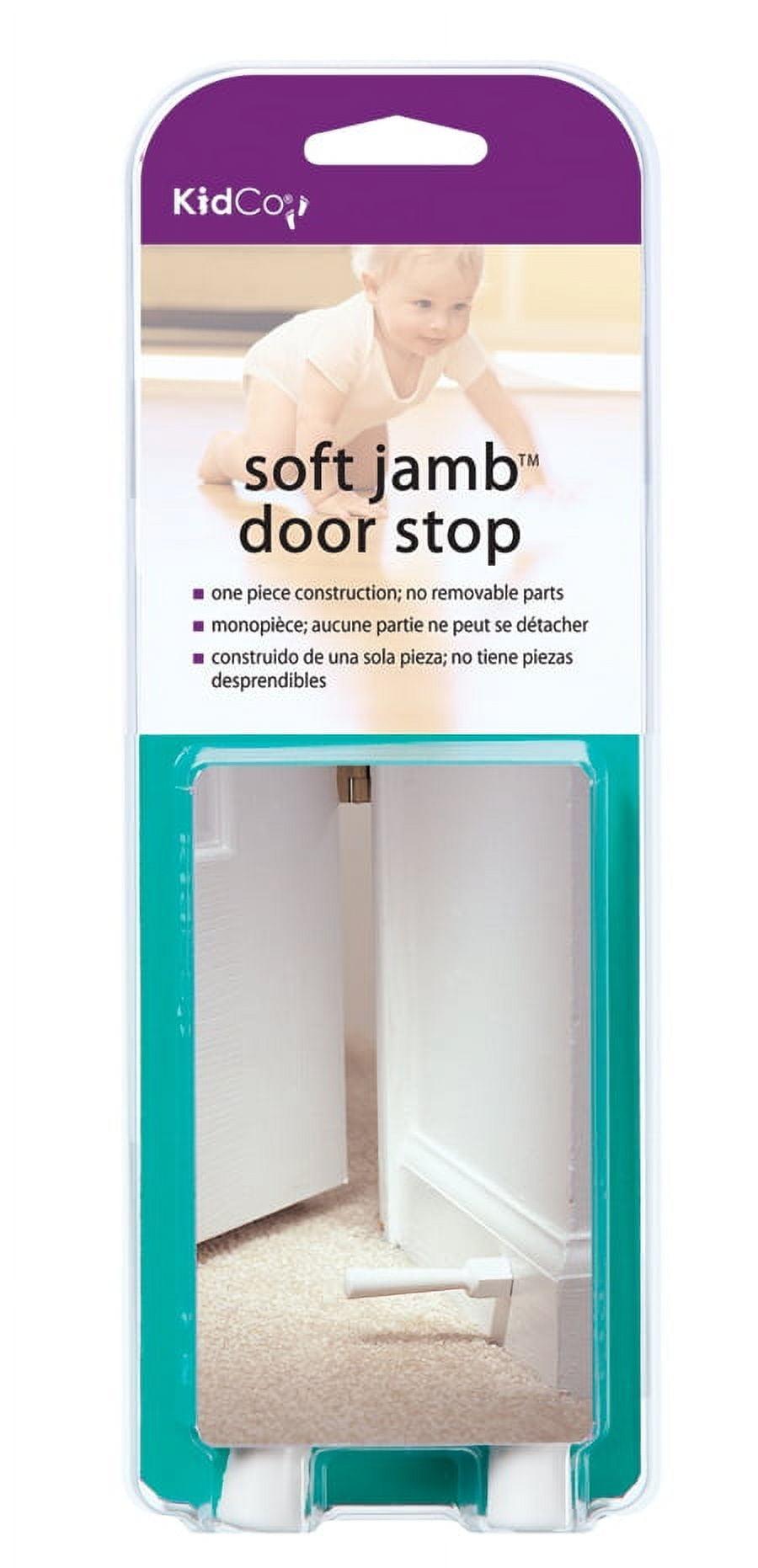 KidCo White Soft Jamb Door Stop, 3-Pack