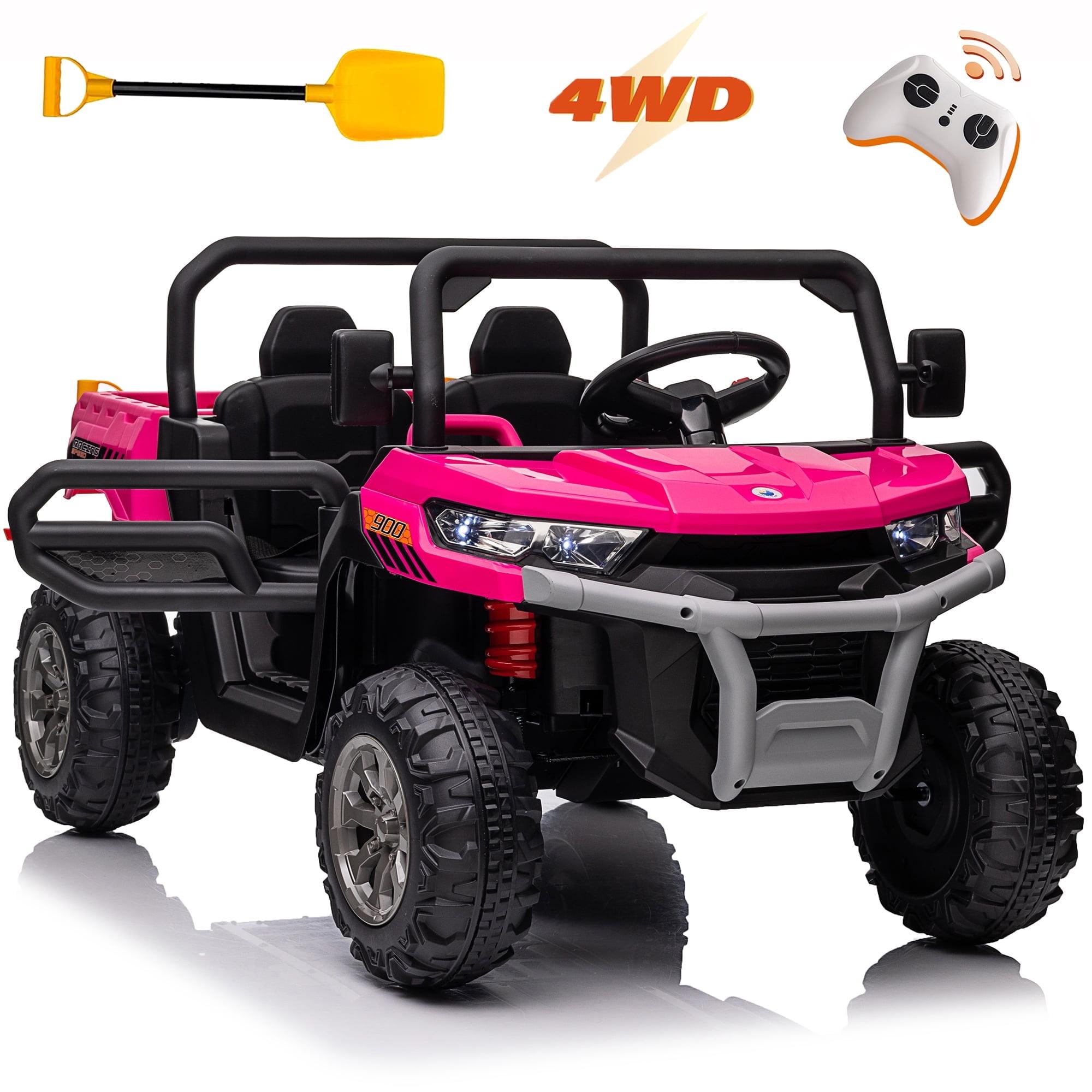 Himimi Delia Himimi 24 Voltage  Ride On Dump Truck, 2 Seater Kids UTV with Electric Dump Bed, Remote Control